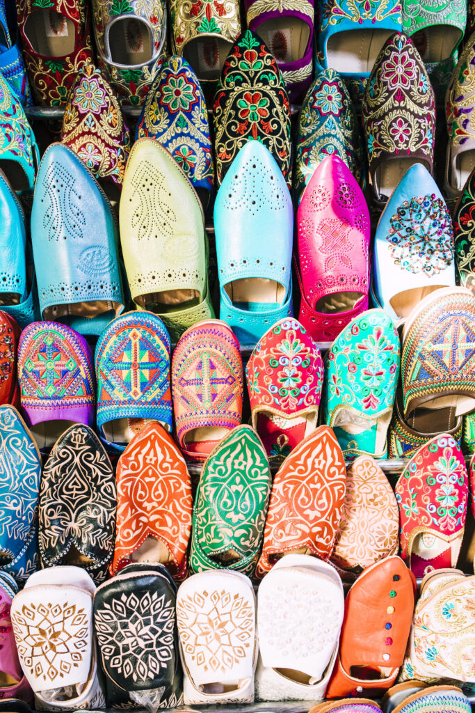traditional craftsmanship in Marrakech Medina